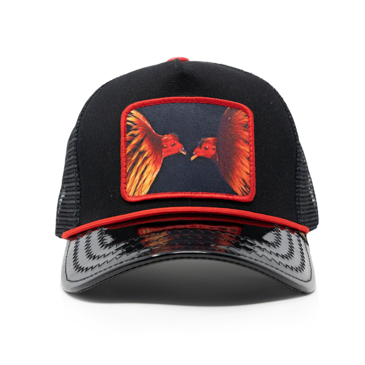 Gold Star Hat - New Animals Tiger trucker hat White unisex