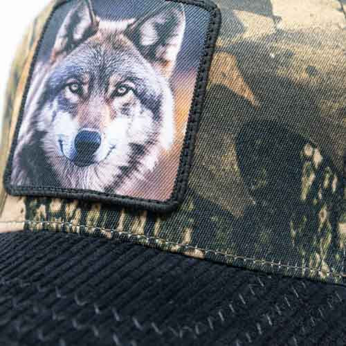 Wolf Hunter Camouflage Trucker Hat