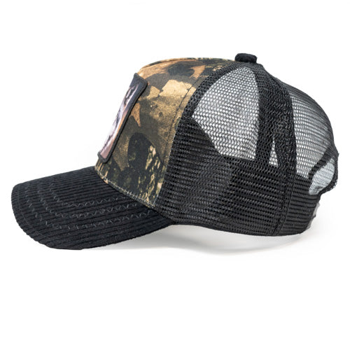 Wolf Hunter Camouflage Trucker Hat