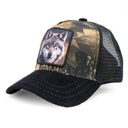 Wolf Hunter Camouflage Trucker Hat