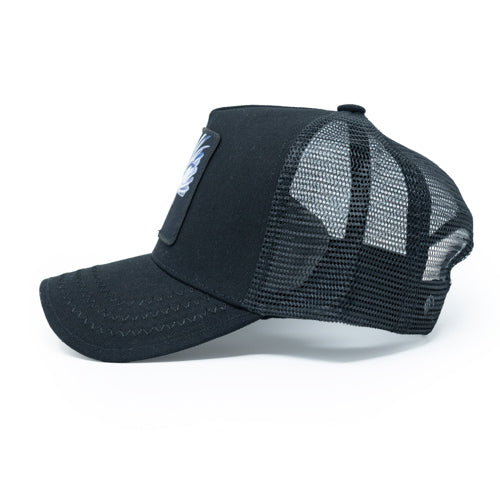 Rooster All Black trucker hat