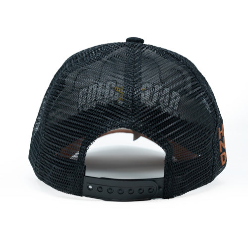 Scarface Black & Orange Trucker Hat