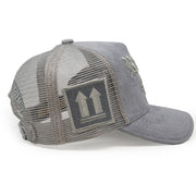 Racism Kills Dark Grey trucker hat