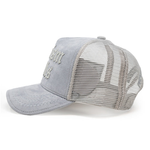 Racism Kills Dark Grey trucker hat