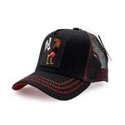 Nuevo Gorro Estrella Dorado Negro/Rojo Gallo