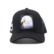 Bald Eagle Black trucker hat