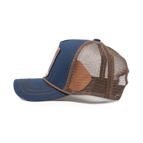 Eagle Navy/Brown Trucker Hat