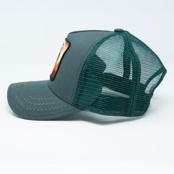 GOLD STAR HAT - Nueva gorra de camionero azul león granjero