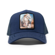 Lion Navy trucker hat