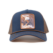 Eagle Navy/Brown Trucker Hat