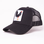 New Rooster Black trucker hat