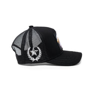 Bald Eagle Black trucker hat